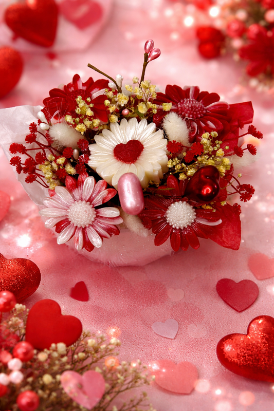 Bouquet Bisous de cerise et Coeur de fraise