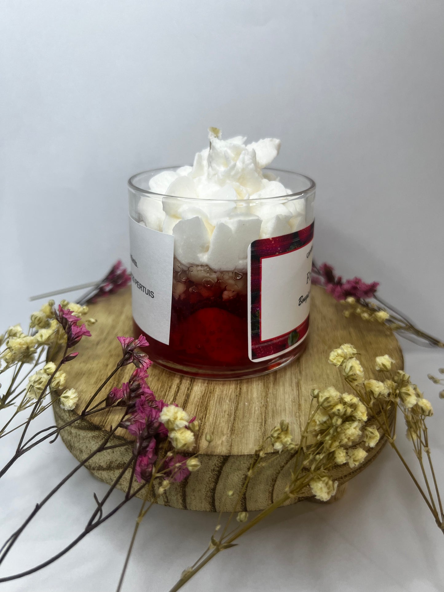 Petite Bougie Fraise