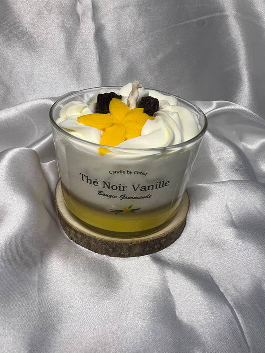 Bougie senteur Thé Noir Vanille