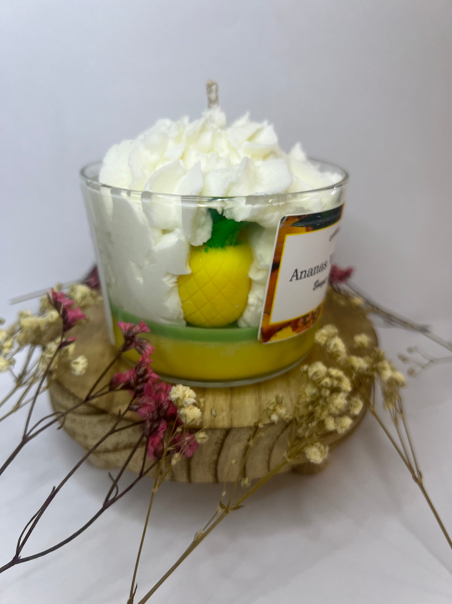 Bougie Ananas Vanille Miel