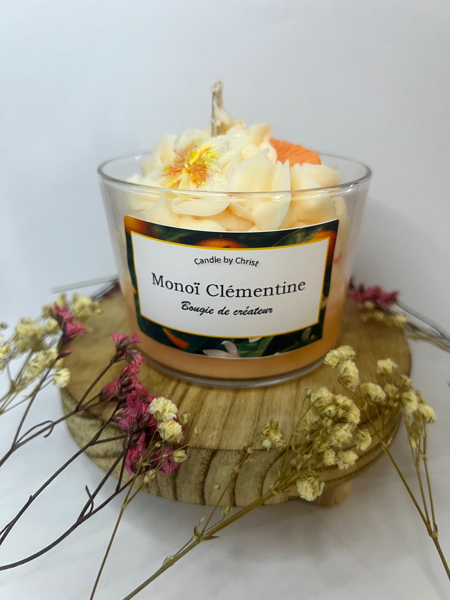 Bougie Monoï Clémentine