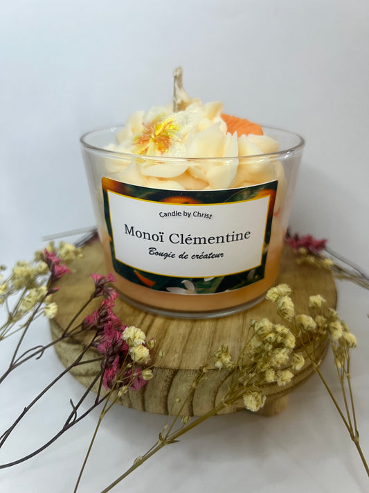 Bougie Monoï Clémentine