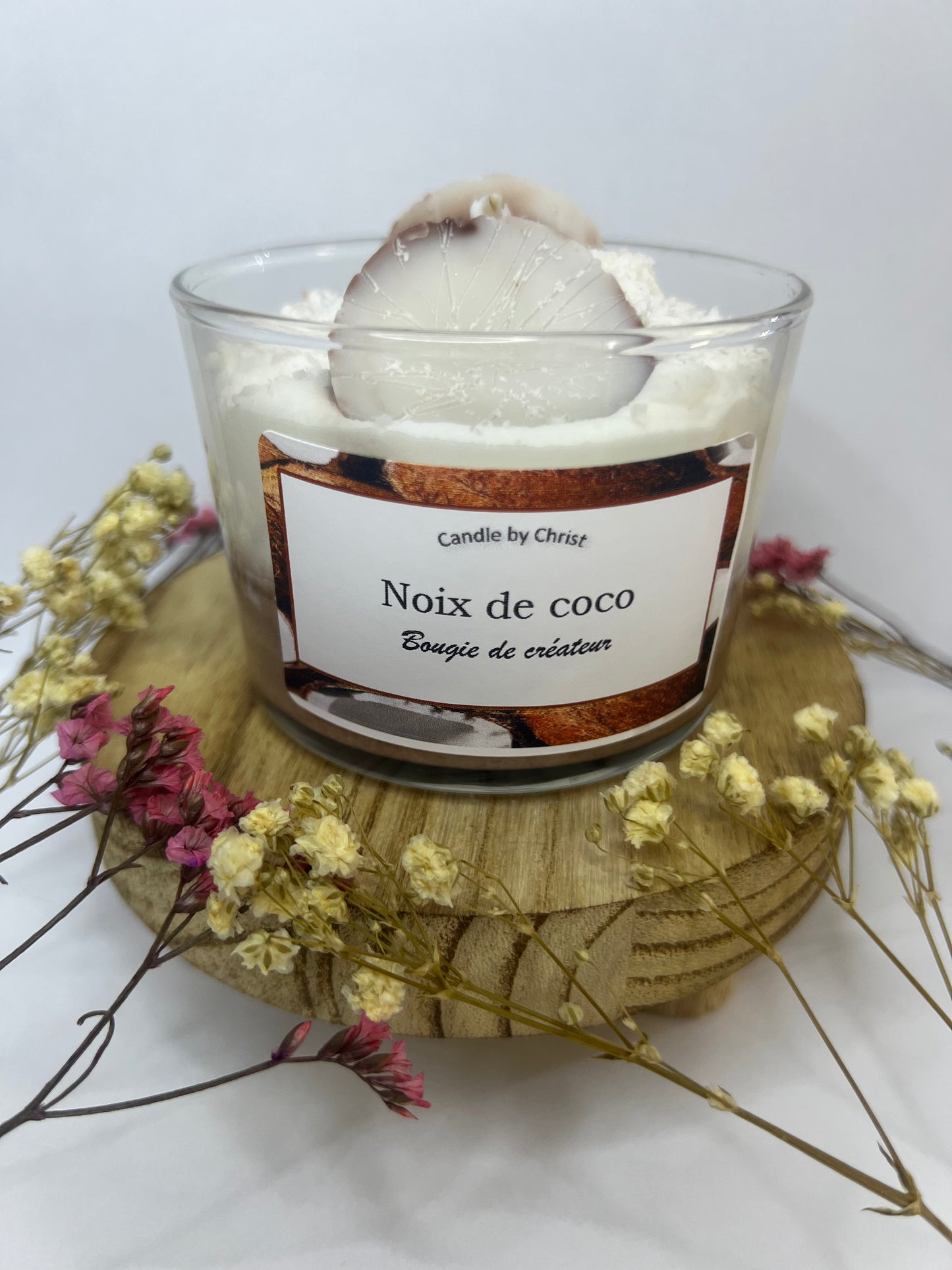 Bougie Noix de coco