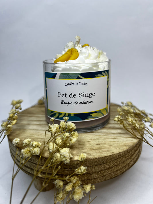 Petite Bougie senteur Pet de singe