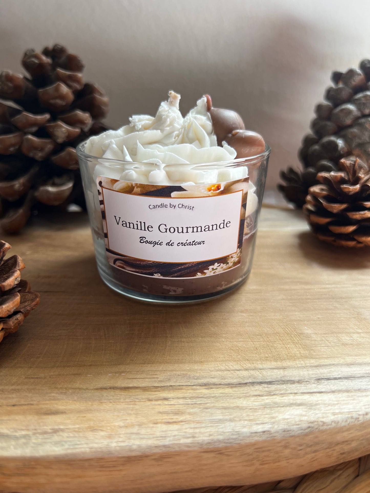 Bougie senteur Vanille gourmande