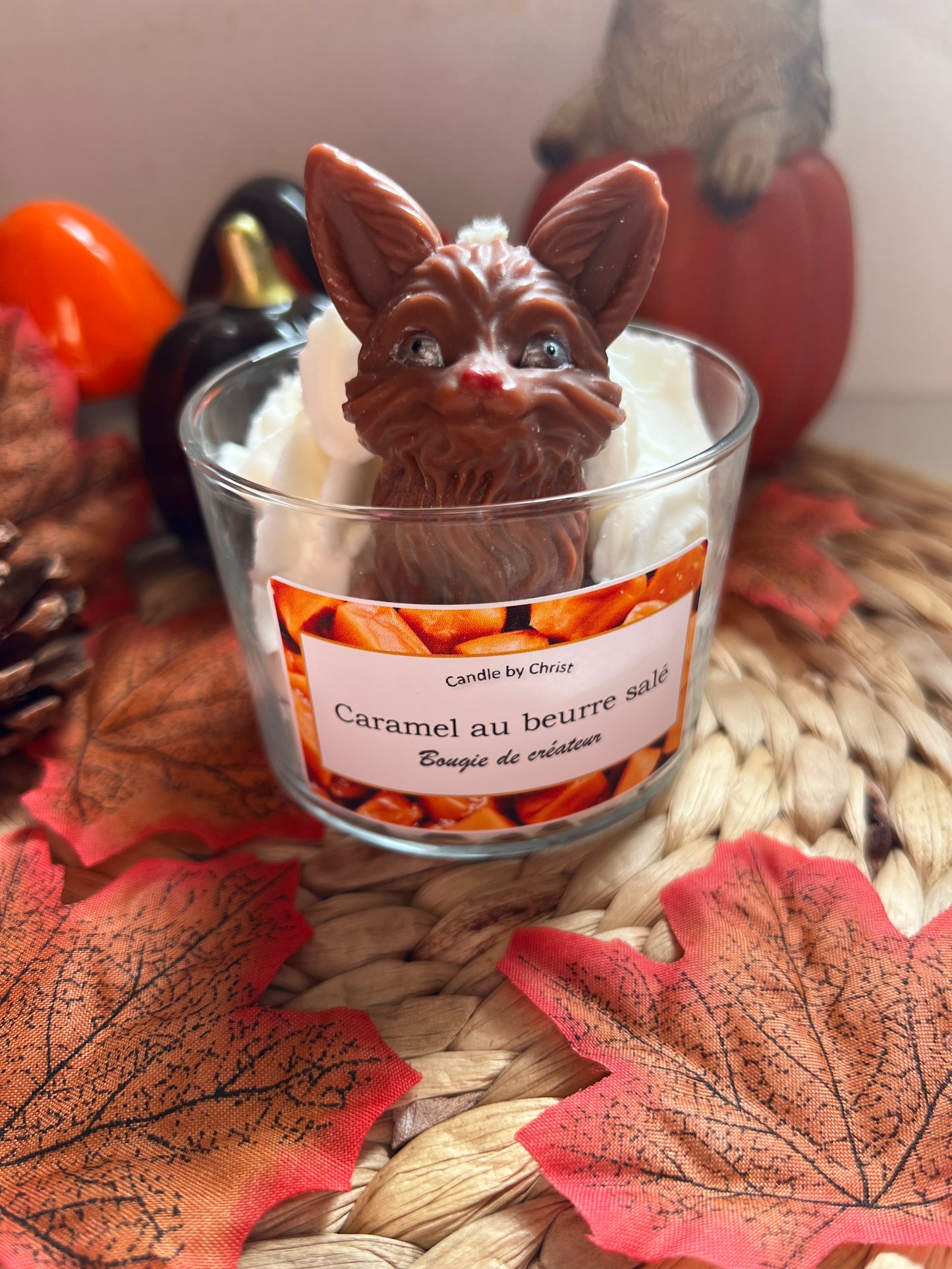 Bougie senteur Caramel au beurre salé