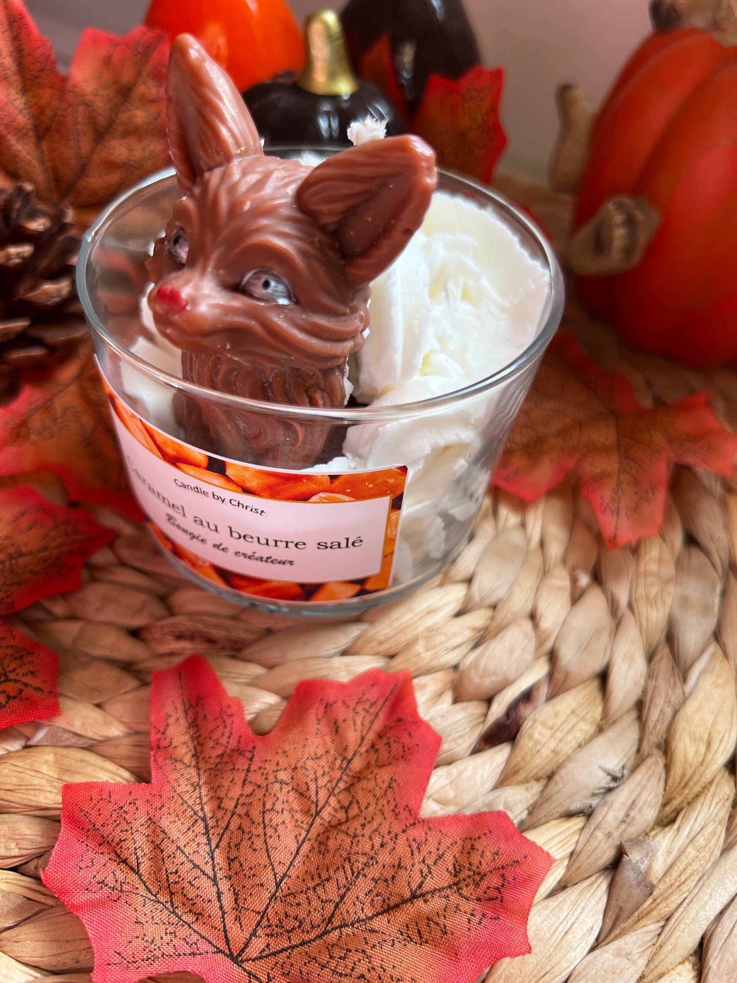 Bougie senteur Caramel au beurre salé