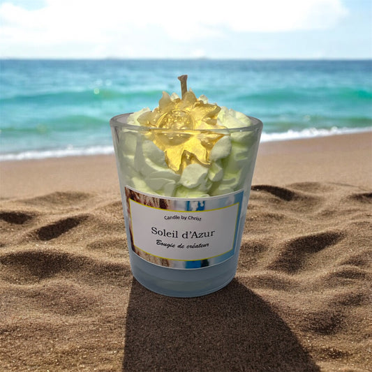 Bougie senteur Soleil d'Azur