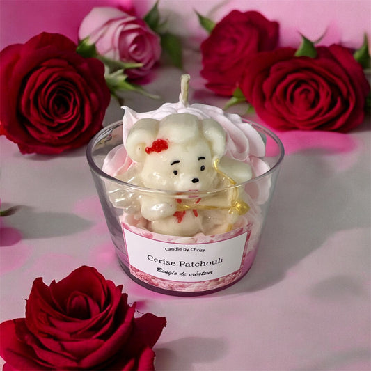 Bougie Petit Ours Cupidon