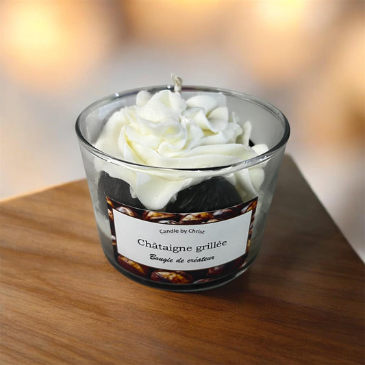 Bougie Châtaigne grillée